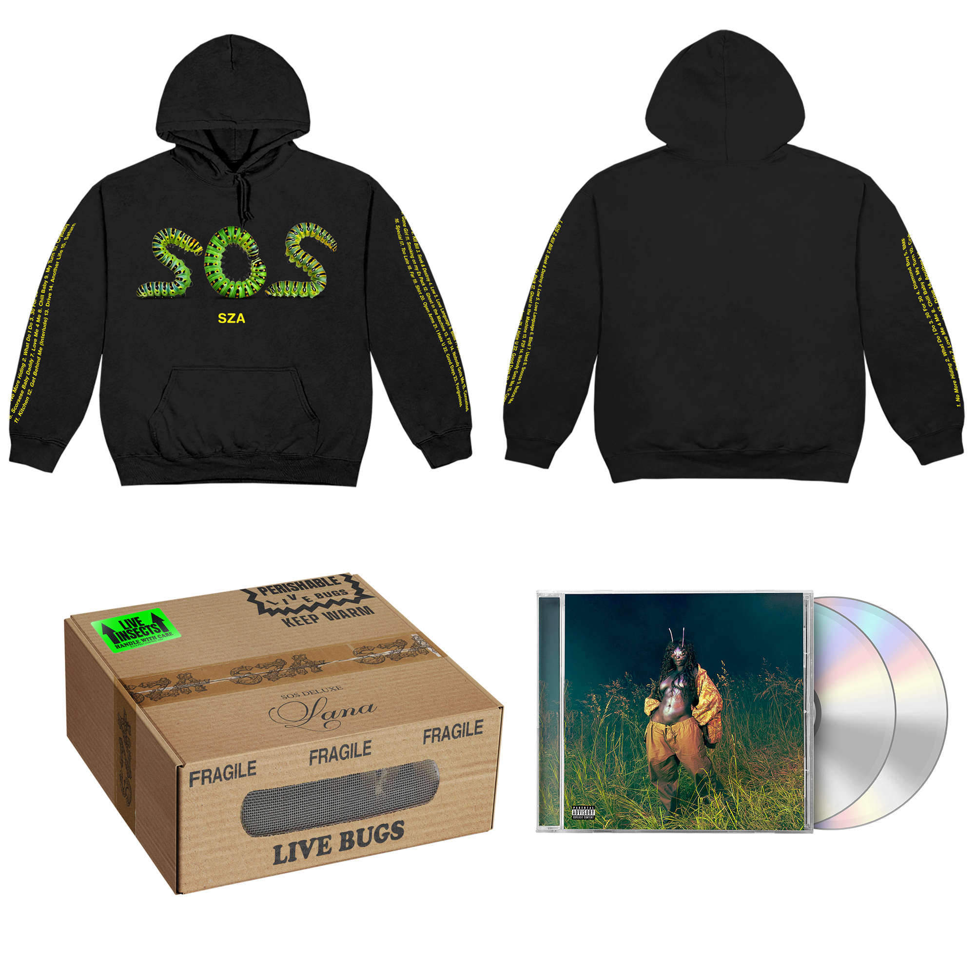 SOS Deluxe Caterpillar Hoodie Box Set