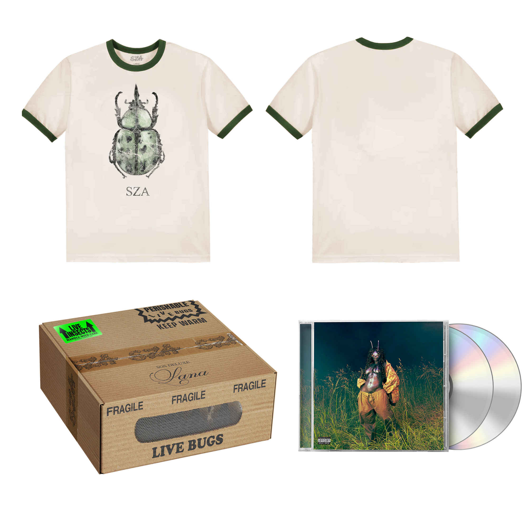 SOS Deluxe Ringer Tee Box Set